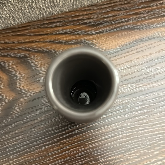 Elegant Expressions small gray ceramic vase - Picture 2 of 3